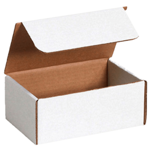 White Corrugated Box