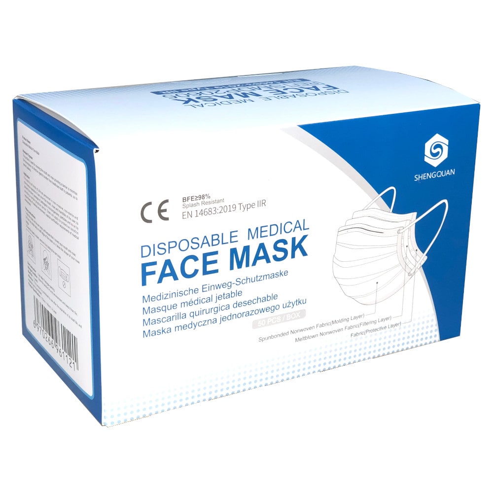 Surgical Face Mask Folding Carton