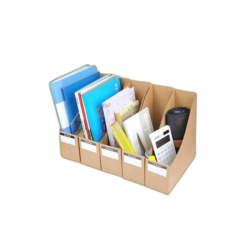 Cardboard file boxes