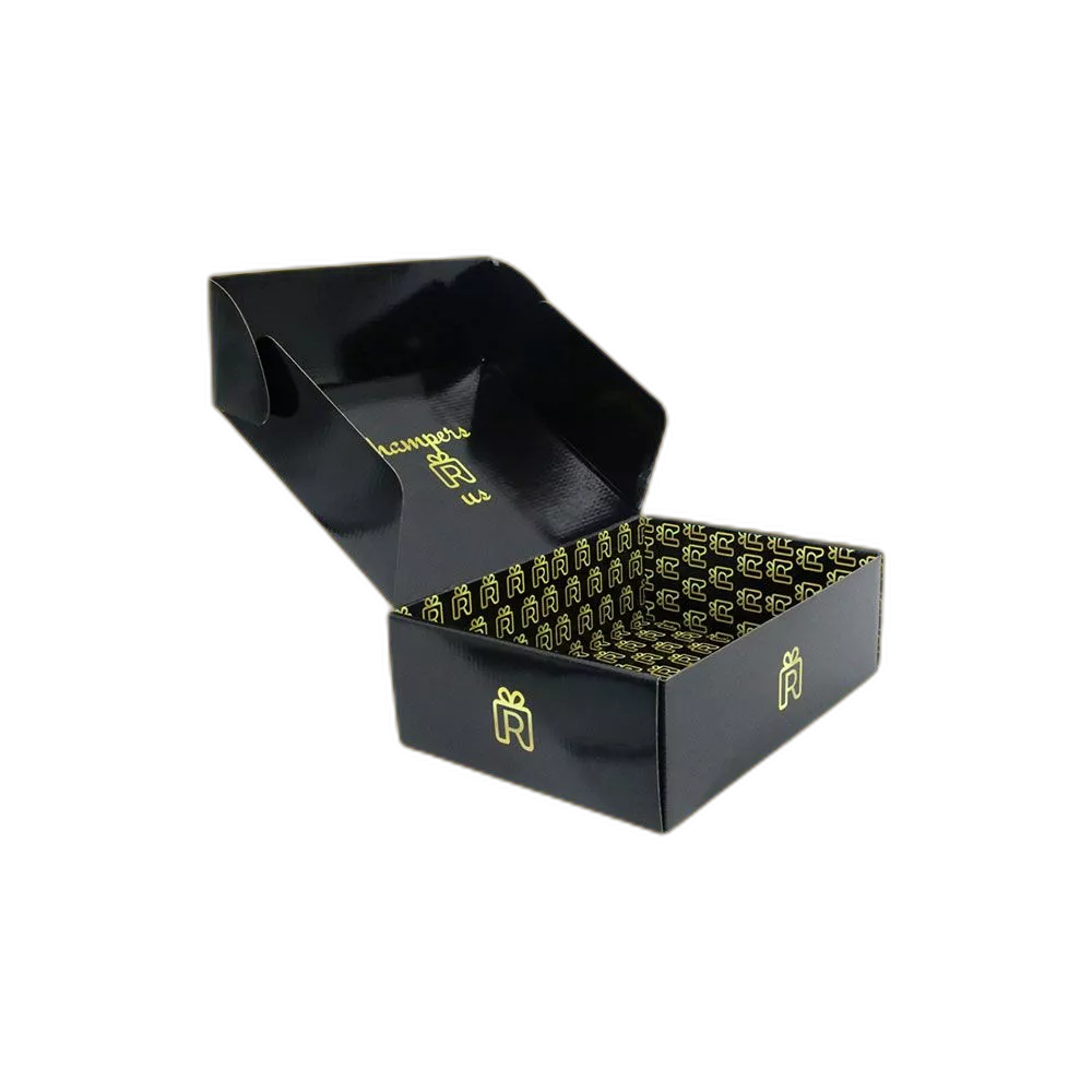 Custom Black Mailer Boxes