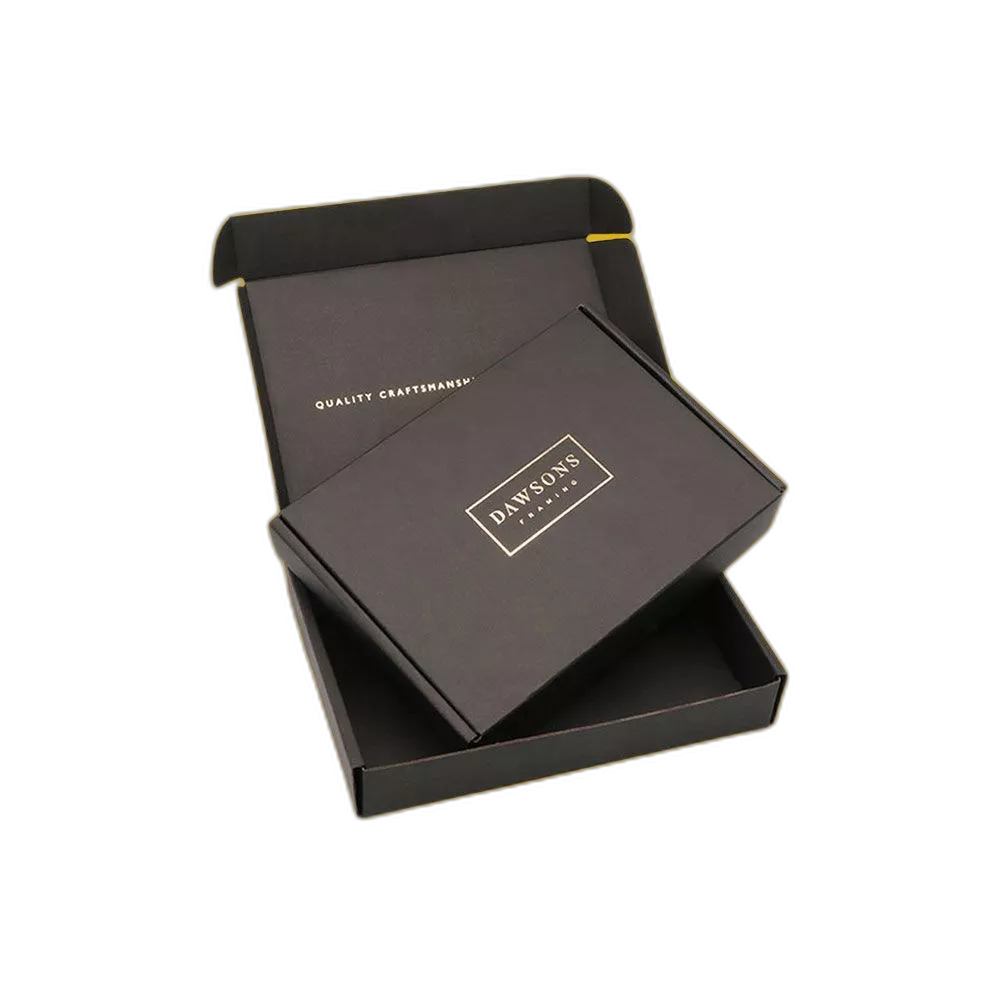 Custom Black Mailer Boxes