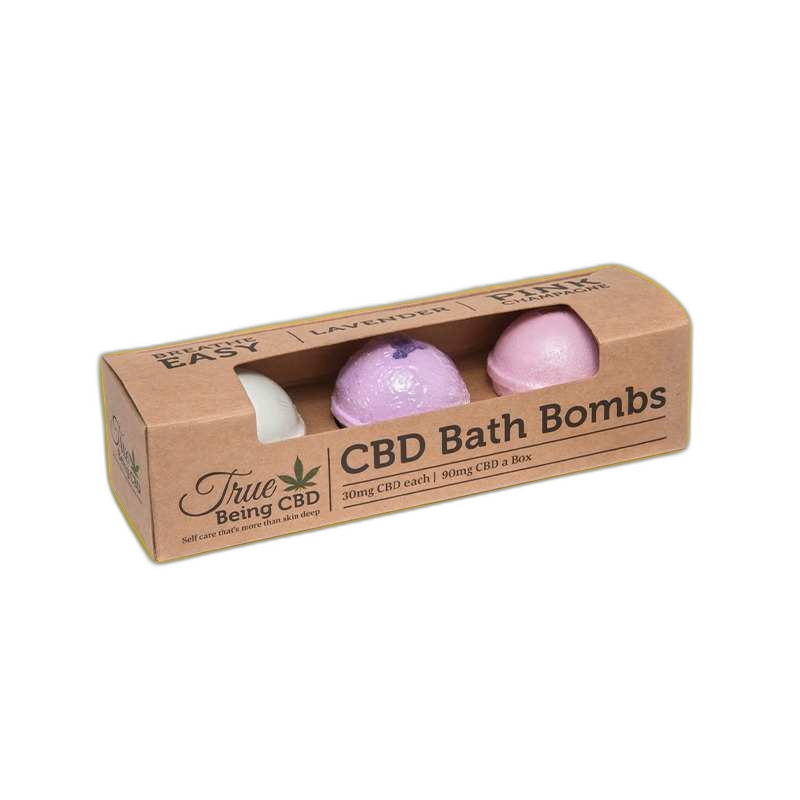 Custom CBD Bath Bomb Boxes