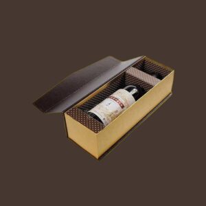 Custom Champagne Rigid Boxes with Inserts