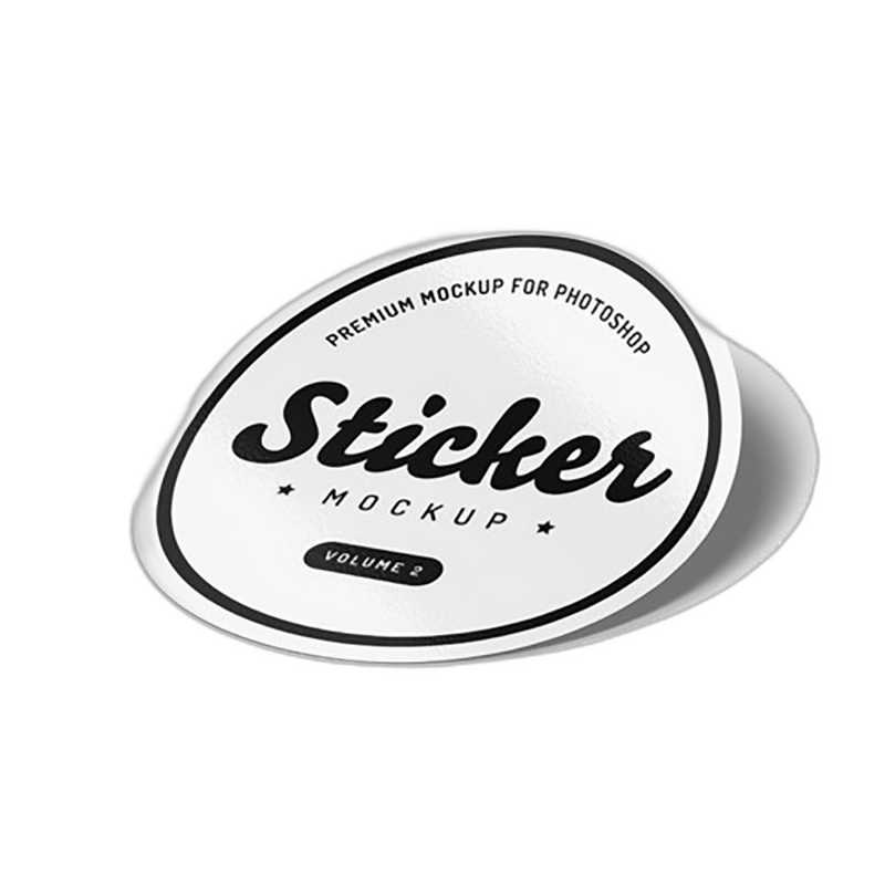 Custom Circle Transparent Color Sticker