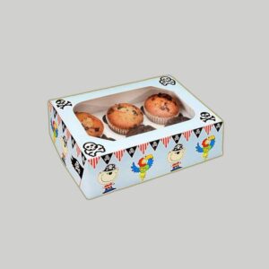 Two Piece Muffin Box