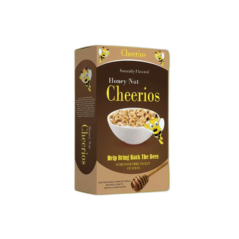 Custom Design Printed Cereal Boxes