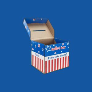 Cardboard Donation Box