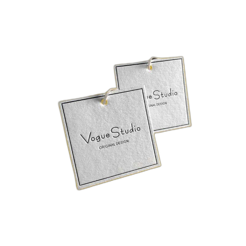Custom Embossed Debossed Hang tags