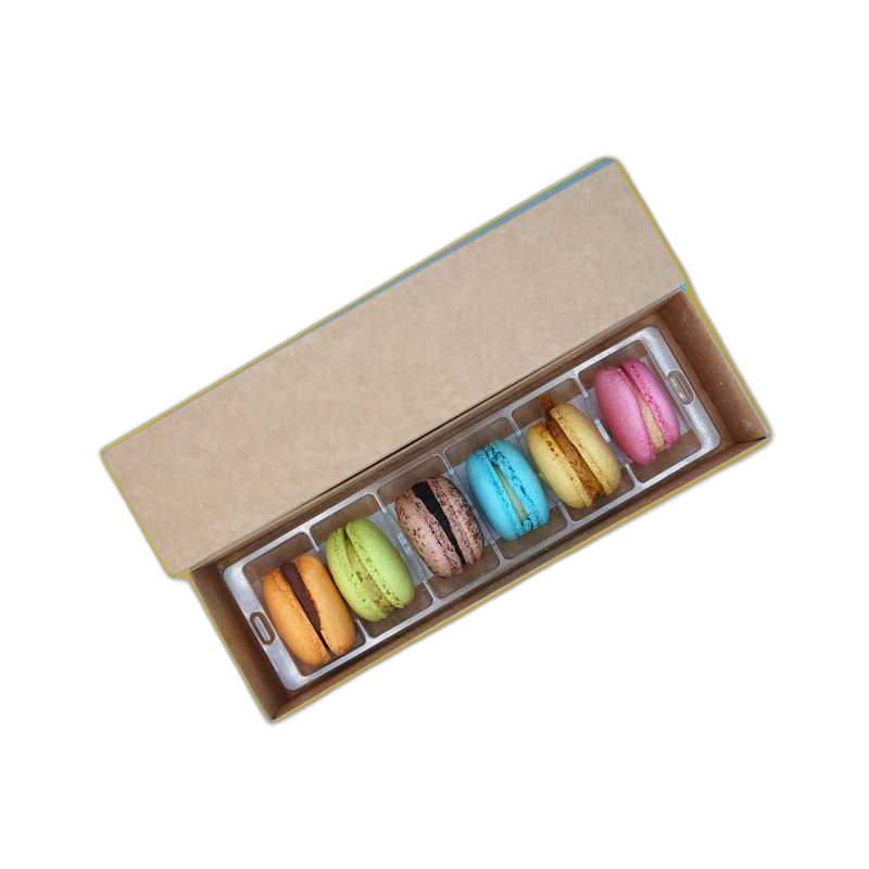 Custom Kraft Biodegradable Macaron Boxes