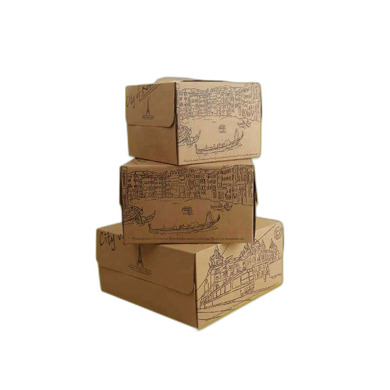 Custom Kraft Cake Boxes