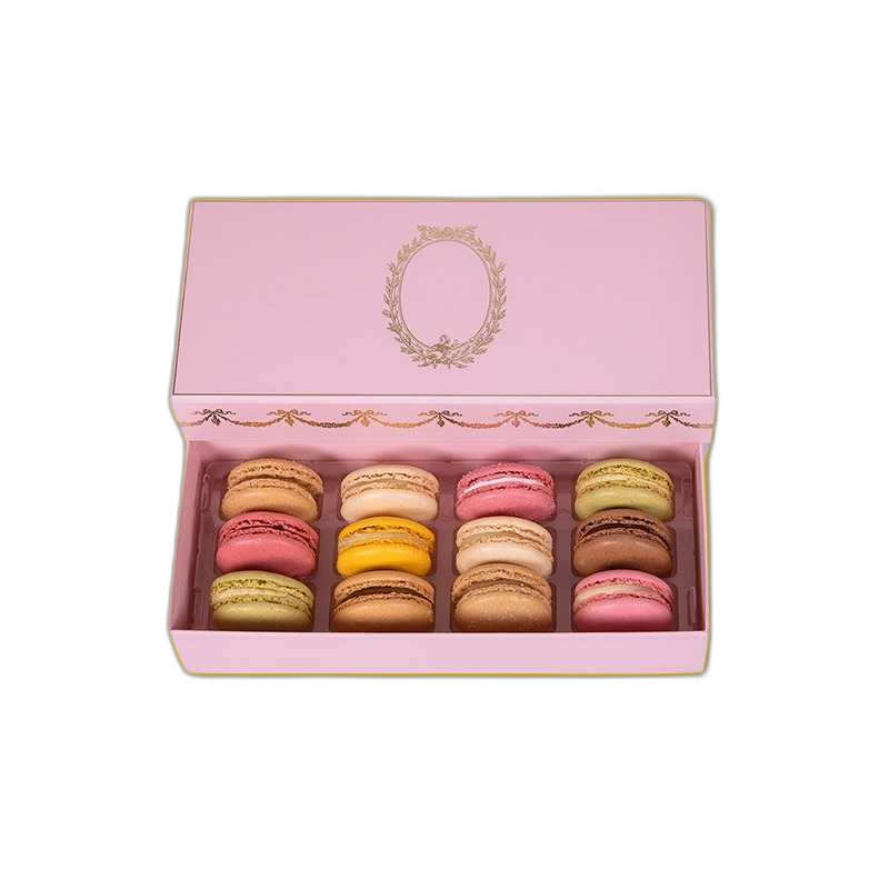 Custom Lid & Tray Macaron Boxes