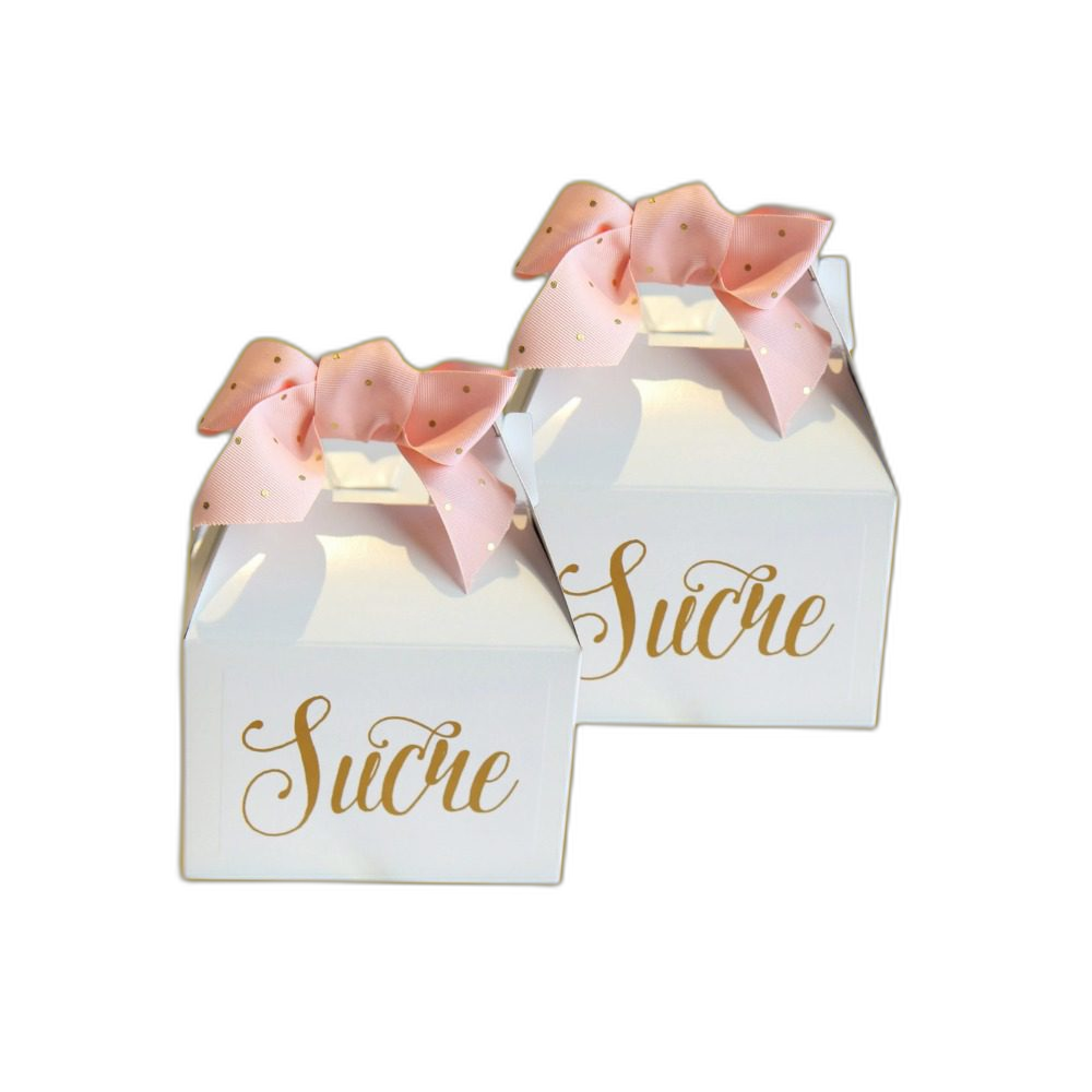 Custom Made Sweets Gable Boxes