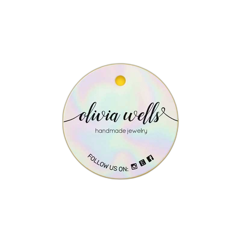Custom Round Shaped Hang tags