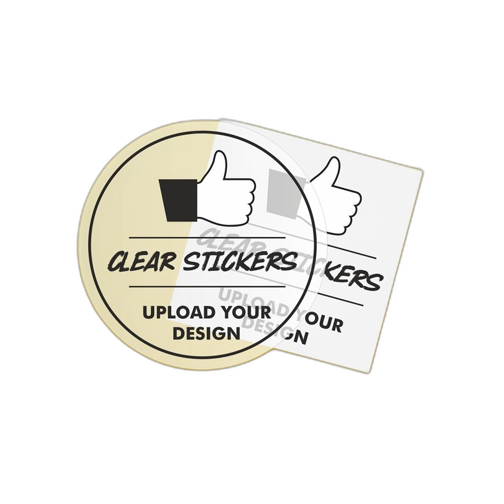 Custom Transparent Stickers