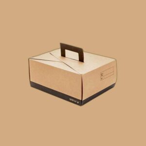 Cardboard Box With Handle