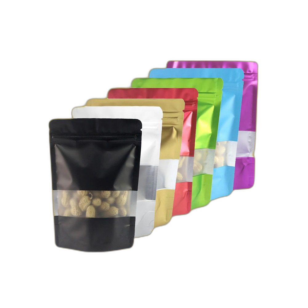 Mylar Pouch Bag with PVC Window