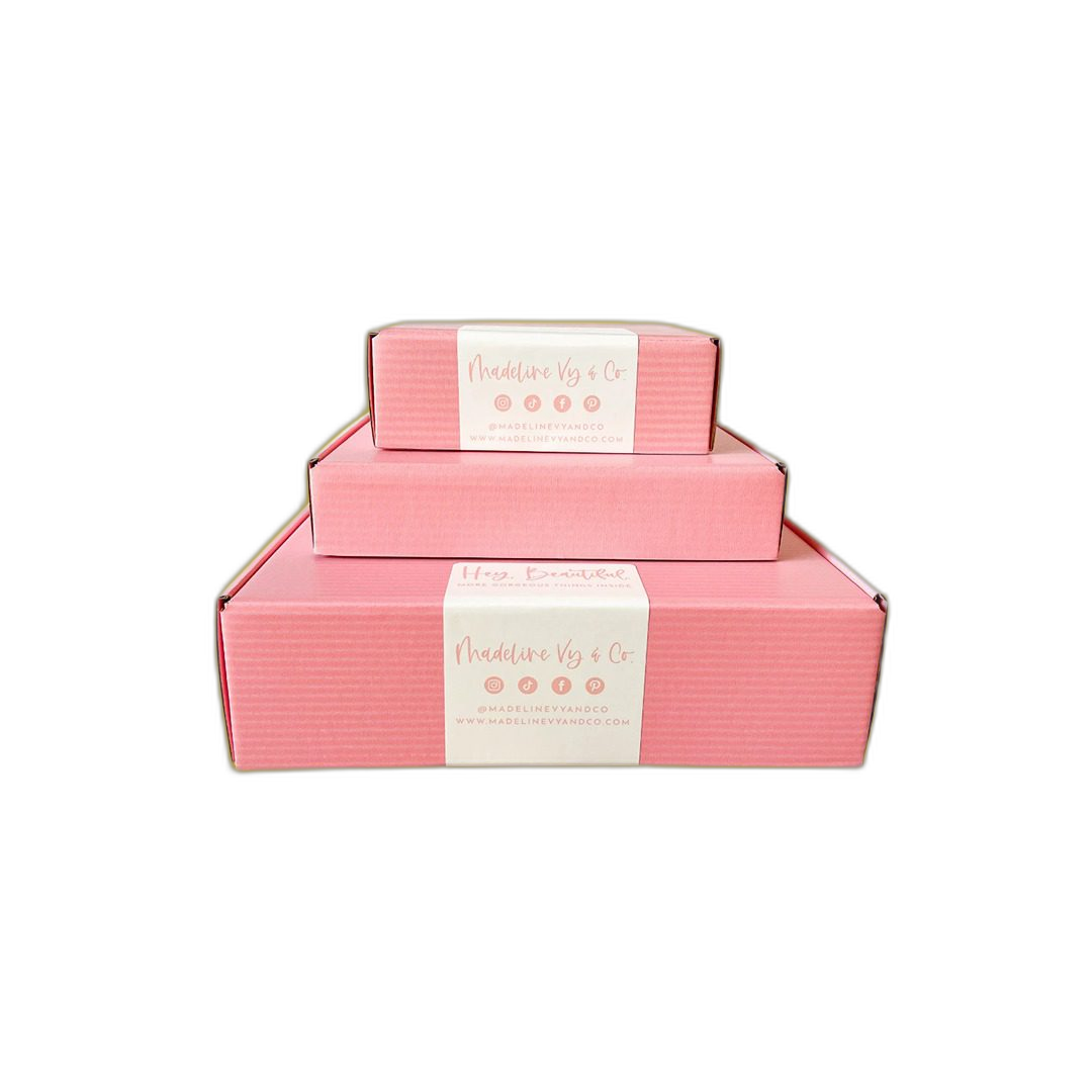 Pink Mailer Boxes