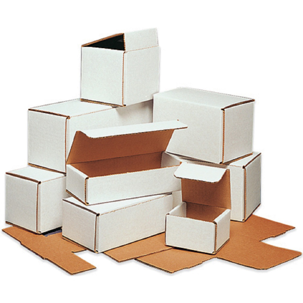 White Corrugated Box