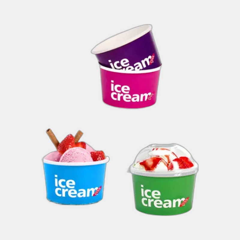 Branded Ice Cream Cups