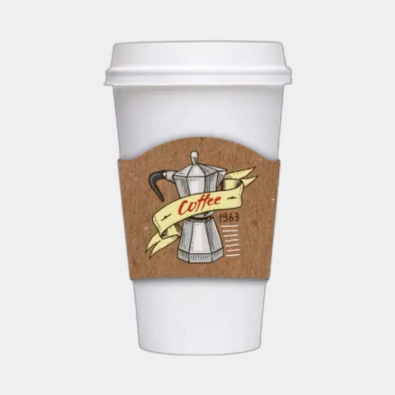 Coffee Cup Cardboard Sleeve