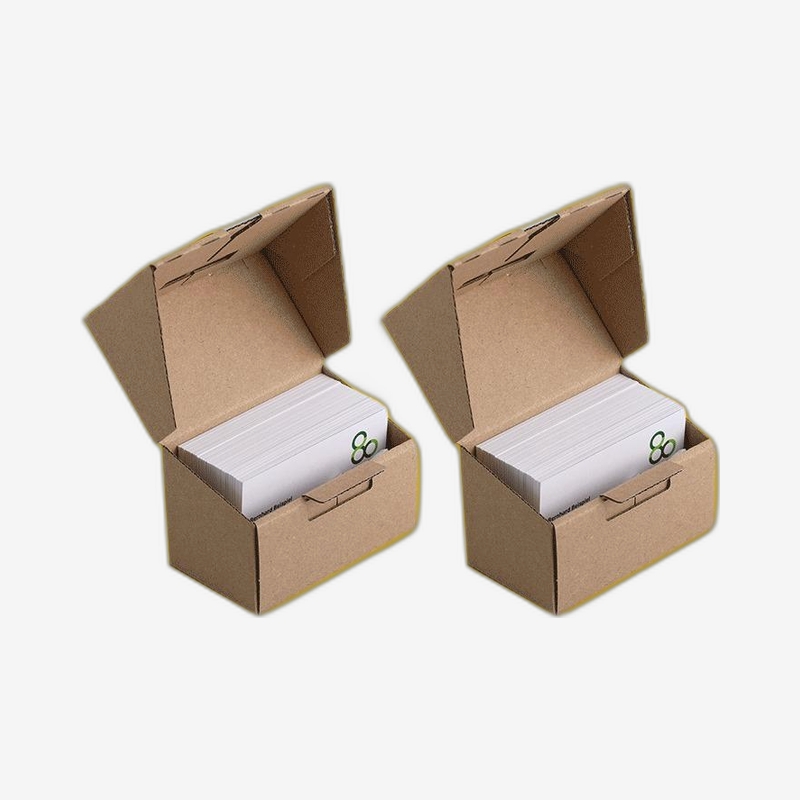 Custom Cardboard Business Card Boxes