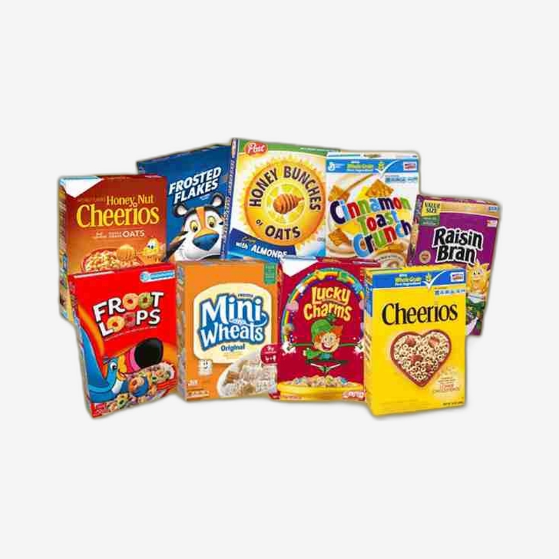 Custom Wholesale Cereal Boxes