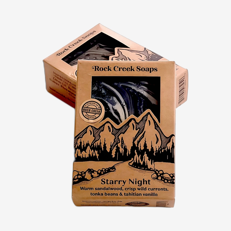 Die Cut Small Kraft Soap Box