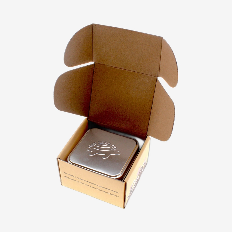 Eflute Corrugated Kraft Soap Boxes