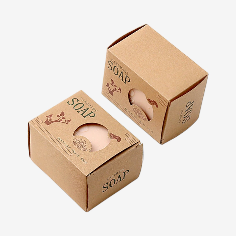 Kraft Board Holster Soap Sleeve
