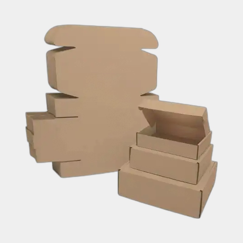 Kraft Covered Setup Mailing Boxes