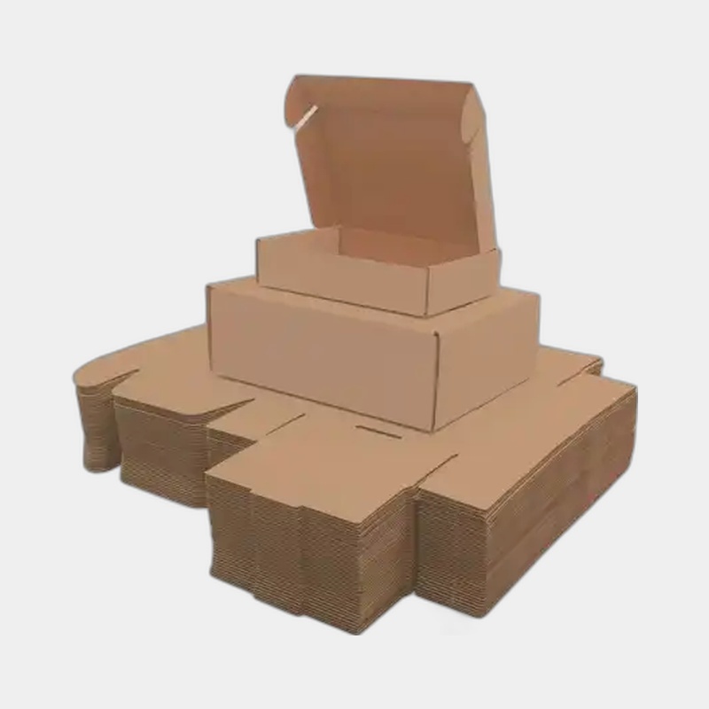 Kraft Covered Setup Mailing Boxes