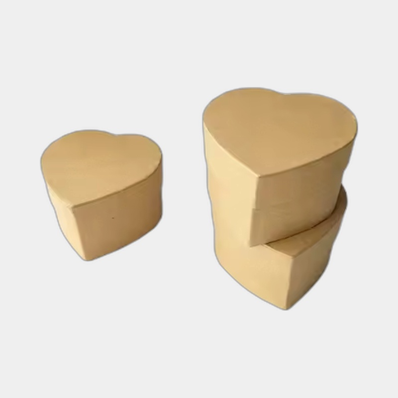 Kraft Heart Boxes