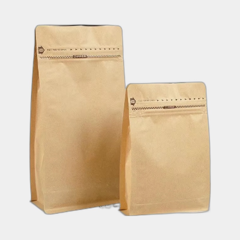 Kraft Zipper Bags