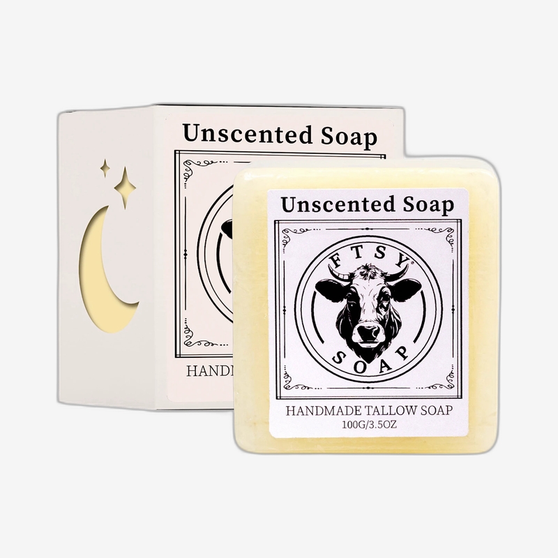 Logo Printed Soap Bar Label