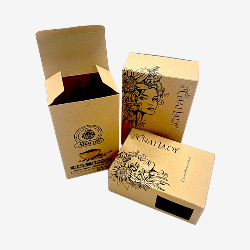 Printed Window Kraft Soap Box