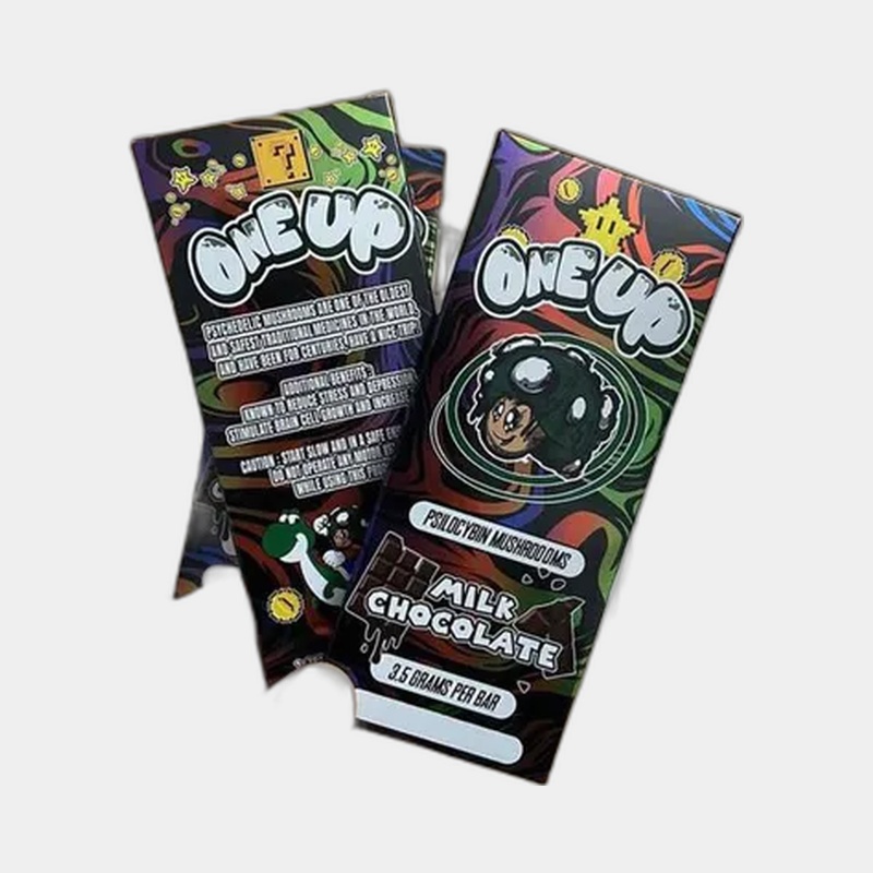 Psychedelic Mushroom Chocolate Bar Packaging