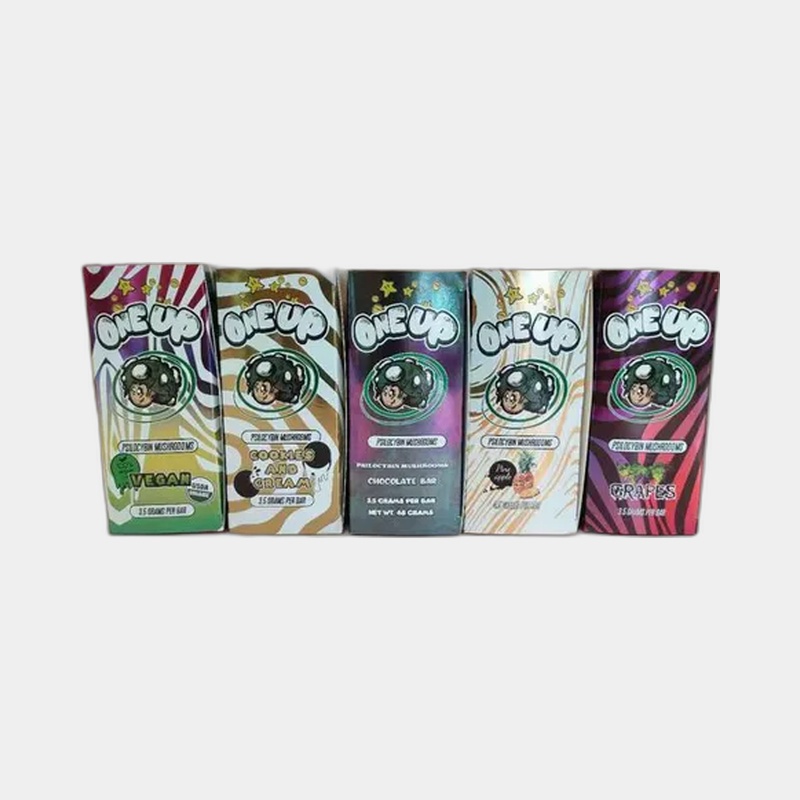Psychedelic Mushroom Chocolate Bar Packaging