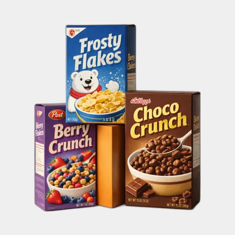 Retro Cereal Boxes